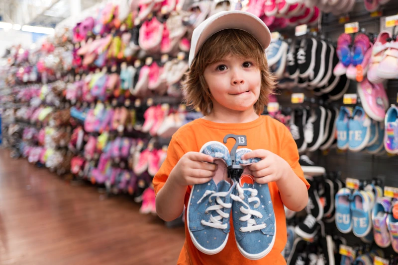 comprar zapatos a niños